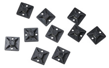 Buntbandsfäste Svart 10-pack Qraft